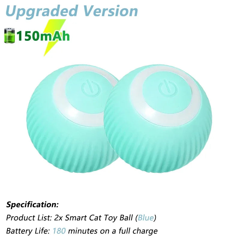 Smart Rolling Cat Ball – Interactive, Automatic Toy for Endless Playtime!