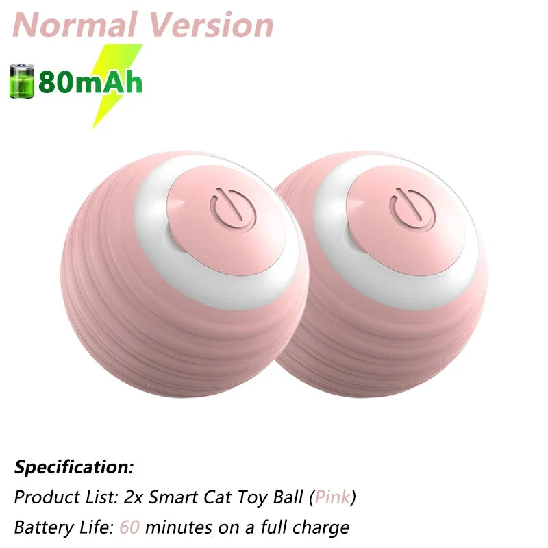 Smart Rolling Cat Ball – Interactive, Automatic Toy for Endless Playtime!