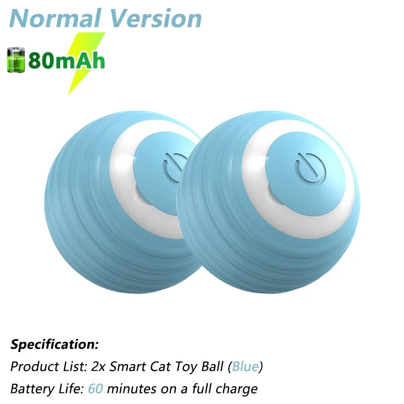 Smart Rolling Cat Ball – Interactive, Automatic Toy for Endless Playtime!