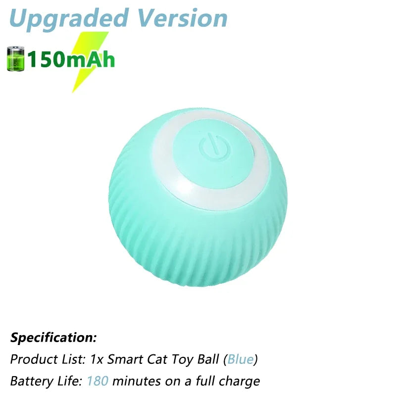 Smart Rolling Cat Ball – Interactive, Automatic Toy for Endless Playtime!