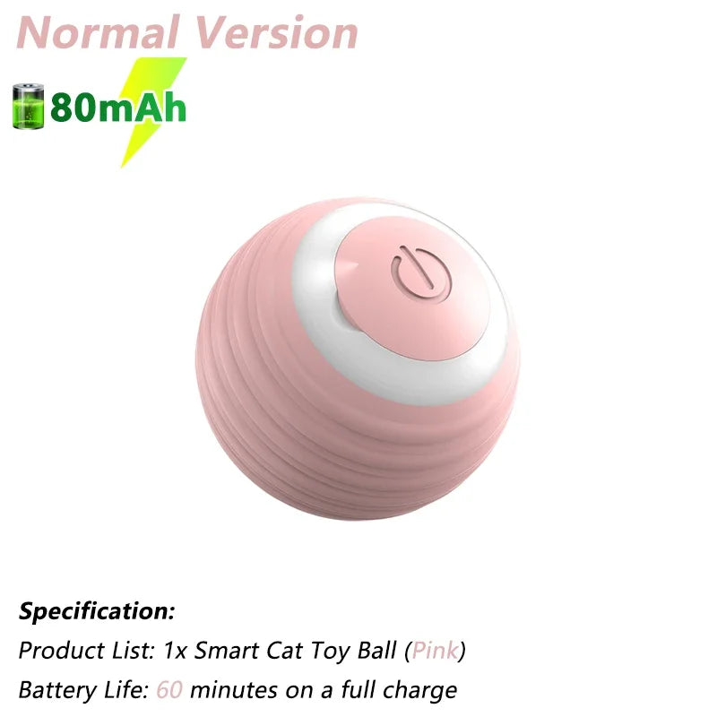 Smart Rolling Cat Ball – Interactive, Automatic Toy for Endless Playtime!