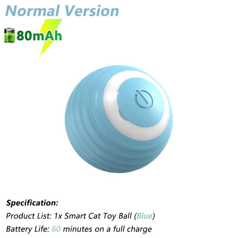 Smart Rolling Cat Ball – Interactive, Automatic Toy for Endless Playtime!