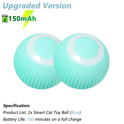 Smart Rolling Cat Ball – Interactive, Automatic Toy for Endless Playtime!