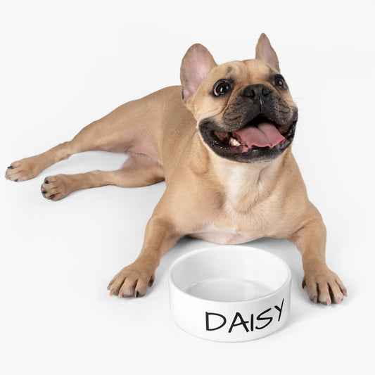 Custom Ceramic Pet Bowl – 16oz