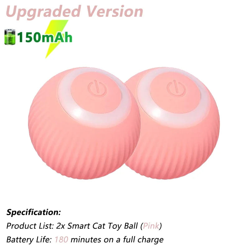Smart Rolling Cat Ball – Interactive, Automatic Toy for Endless Playtime!