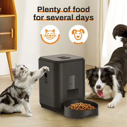 Smart Automatic Pet Feeder – Remote Timing & Portion Control