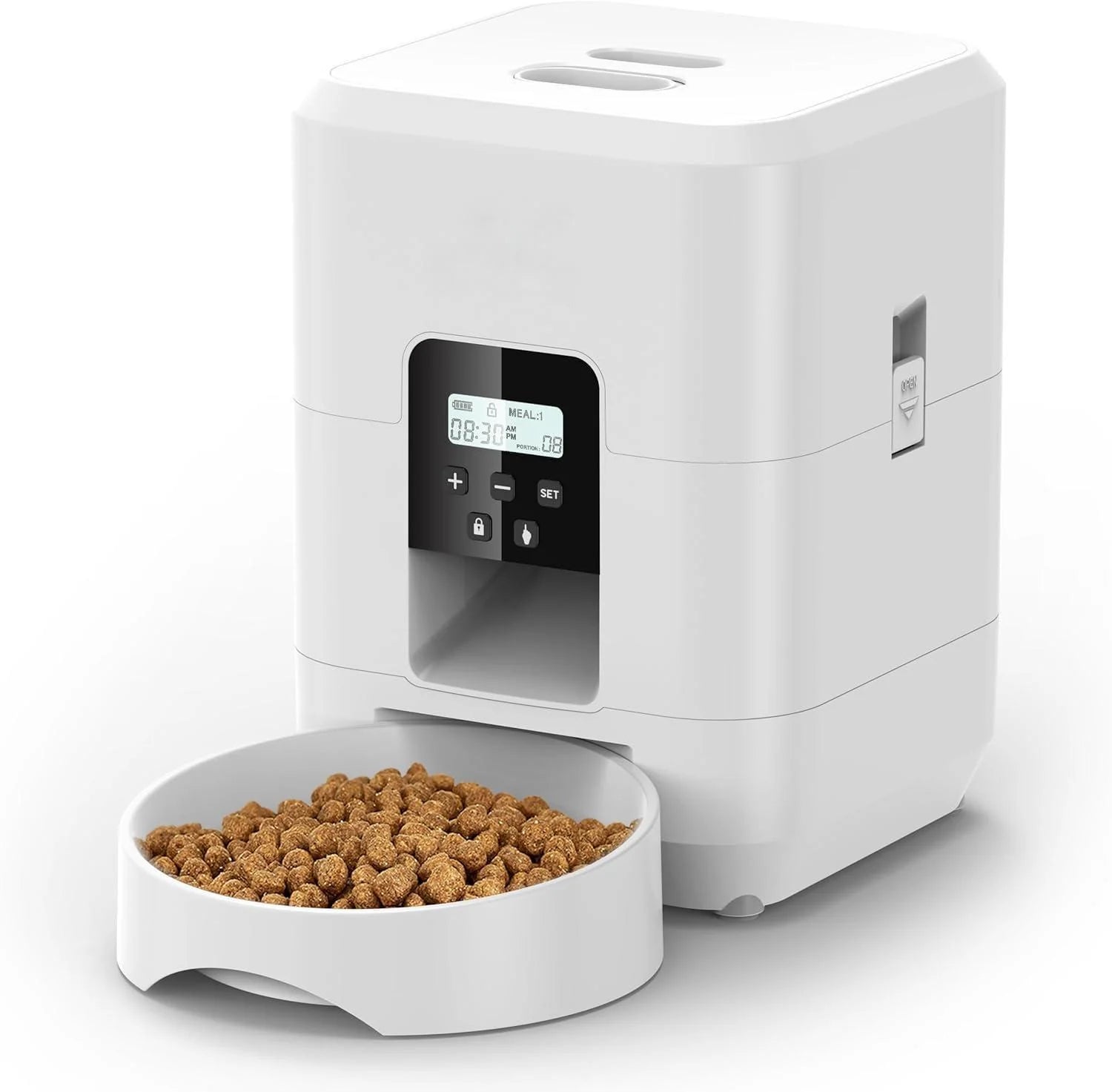 Smart Automatic Pet Feeder – Remote Timing & Portion Control